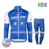 Tenue Maillot M/L + Collant 2017 Quick-Step Floors Enfant Hiver Thermal Fleece N001